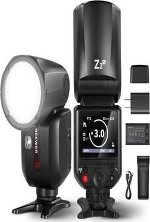 Z2-S Yuvarlak Başlıklı Bataryalı Tepe Flaşı (Sony)