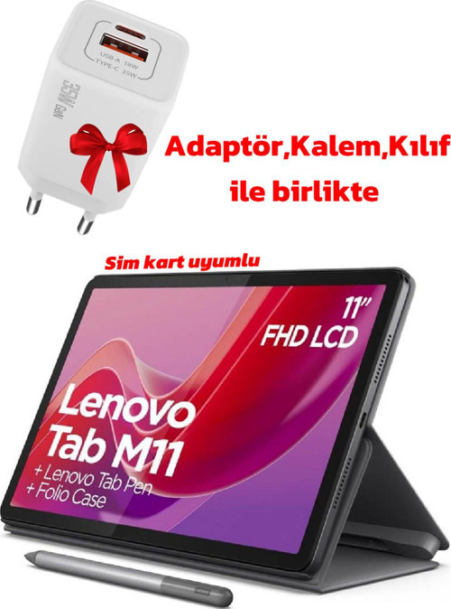Tab M11 SIM KART UYUMLU TABLET 8Gb 128Gb HAFIZA ANDROID TABLET 11İNC