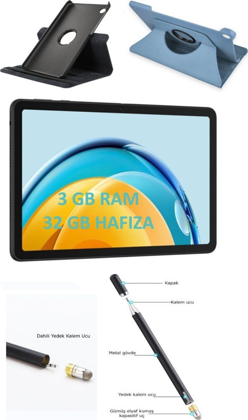 Matepad Se 3/32 Gb Tablet Mot Acsesuar 360 Kılıf Kalem