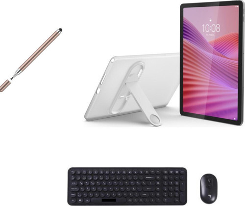Tab M10 4gb 128 GB 10.1\" Tablet GRİ + Kılıf +KALEM +SİYAH KLAVYE MOUSE TÜRKİYE GARANTİLİ