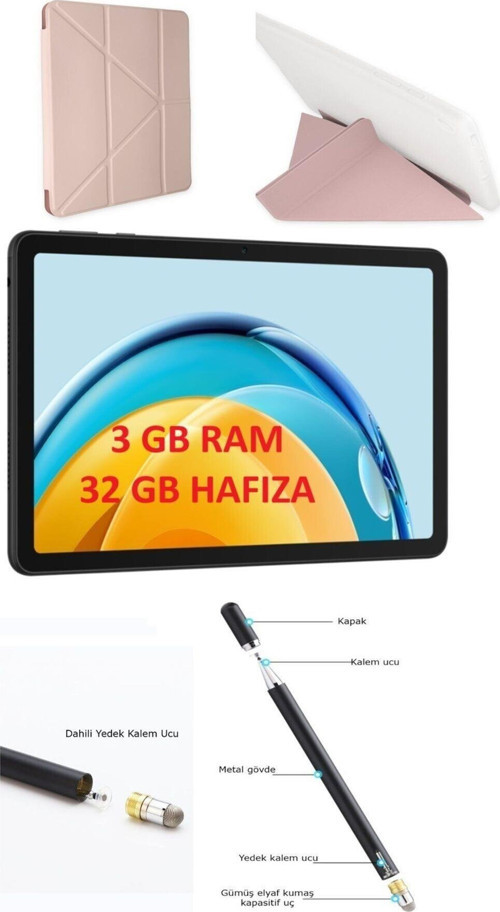 Matepad Se Tablet 3 Gb Ram 32 Gb Hafıza Gb Kalemlikli Kılıf Kalem Hediyeli Türkiye Garantli