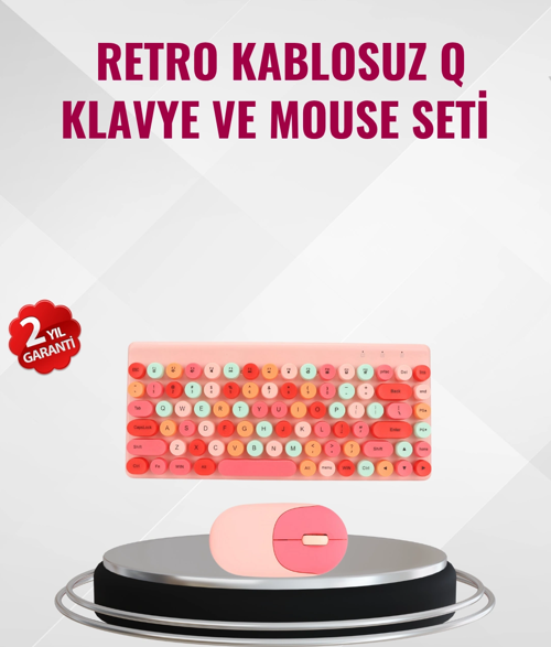 Kablosuz Bluetooth Klavye – Çoklu Cihaz Desteği, Akıllı Güç Tasarrufu