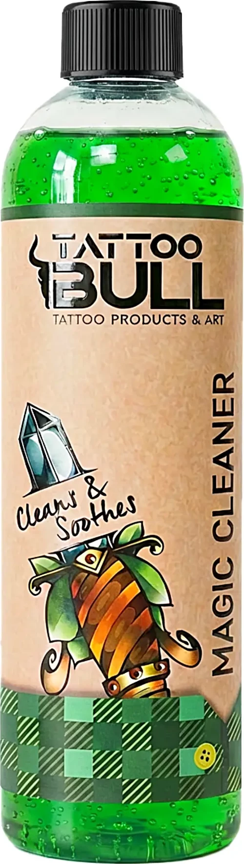 Tattoobull Magic Cleaner 400 ml – Green Soap Dövme Temizleme Solüsyonu