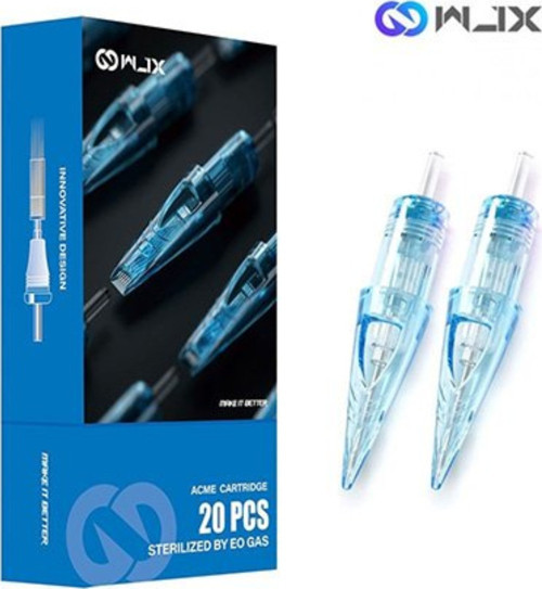 1021RM-1 0,30 mm Kartuş Dövme İğnesi | Kutuda 20 Adet | Long Taper