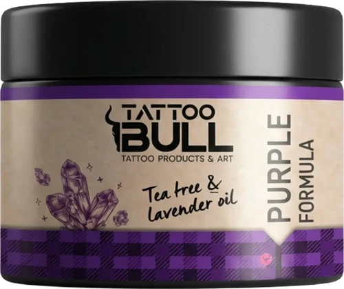 TattooBull Purple Formula Glide 150 ml – Profesyonel Dövme Glide & Bakım Kremi