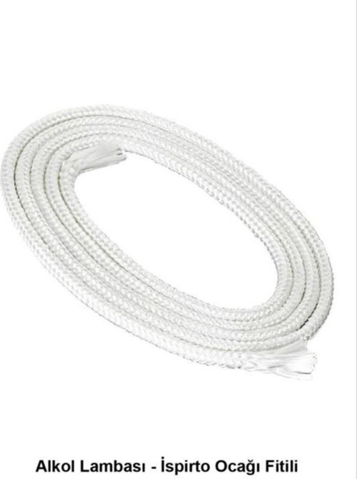 Alkol Lambası - Ispirto Ocağı Fitili - 1 Metre - Çap: 4 Mm