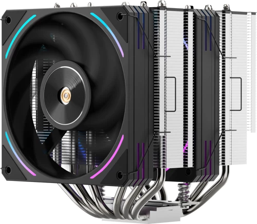 MU TH6 Siyah 2x120mm ARGB Hava Soğutucu