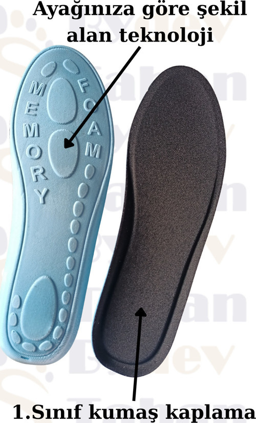 Bydev Memory Foam Ortopedik Tabanlık İle Gün Boyu Rahat Adımlar!