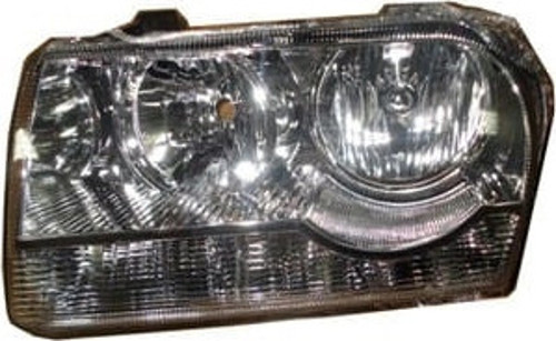 Chrysler 300C- 2005-2007; Far Lambası Sol Manuel (Altı Düz Tip) Oem No: (4805863Ad)