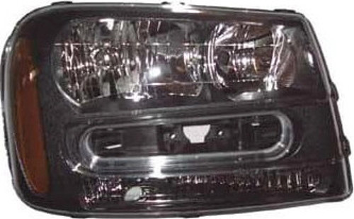 Chevrolet Traıl Blazer- 2002-2006; Far Lambası Sağ Manuel Füme Sarı Sinyalli (Ls-Ss Model) (Eagle Ey