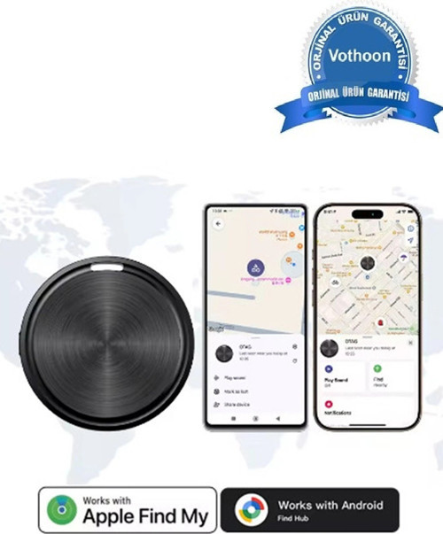 iOS & Android Uyumlu Bluetooth Konum Takip Cihazı Akıllı Tag