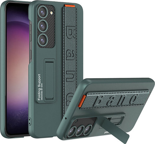 Galaxy S23 Plus Kılıf Standlı El Tutacaklı Band Kılıf