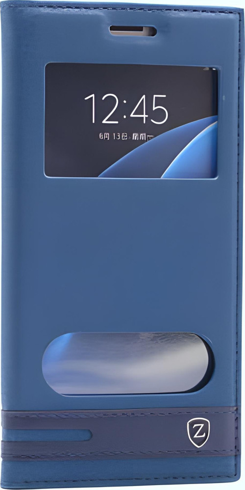 Galaxy J5 Kılıf Pencereli Elite Kapaklı Kılıf