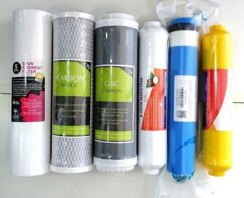 Su Arıtma Filtre Seti 6 Lı Çift Karbon,vontron Membran,mineralli