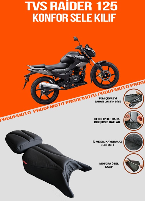TVS RAİDER 125 Konfor Sele
