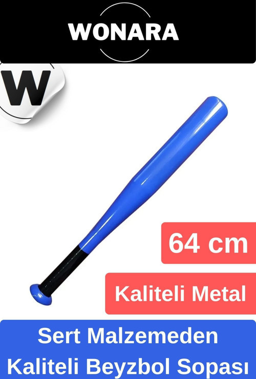 Premium Özel Üretim Dayanıklı Kırılmaz Metal 64 cm Mükemmel Kavrayışlı Kaliteli Beyzbol Sopası