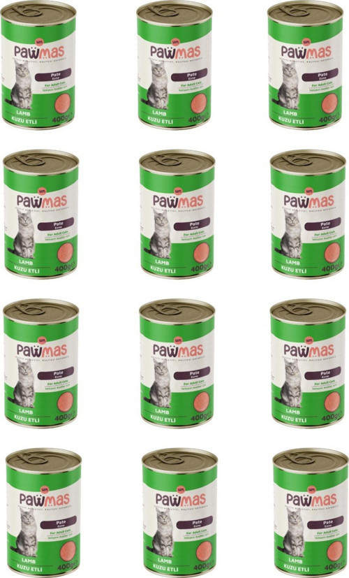 PATE SIĞIR ETLİ YETİŞKİN pate sığır etli yetişkin kedi konservesi 400 gr x 12adetEDİ KONSERVESİ 400 GR X