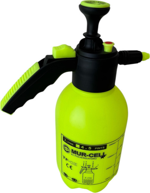 2 Litre Basınçlı İlaçlama Ve Dezenfekte Pompası – Ayarlanabilir Nozullu, El Pompası Tipi Püskürtücü