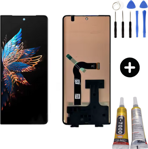 Tecno Phantom V Fold AD10 Uyumlu Servis Lcd Ekran Dokunmatik + Montaj Seti