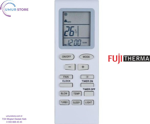 Fujitherma FTHFX24BAGR Klima Kumandası