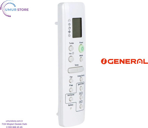 General ARH-111 (DB93-00087B) Uyumlu Klima Kumandası