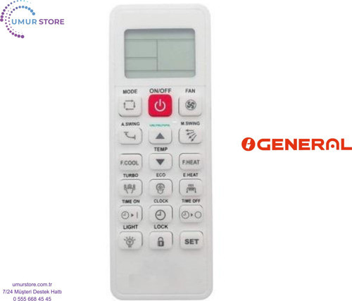 General AR-DL4 Klima Kumandası
