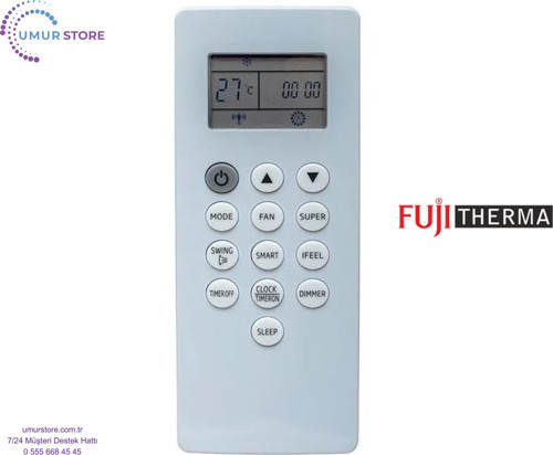 Fujitherma FTHD60BAHS Klima Kumandası