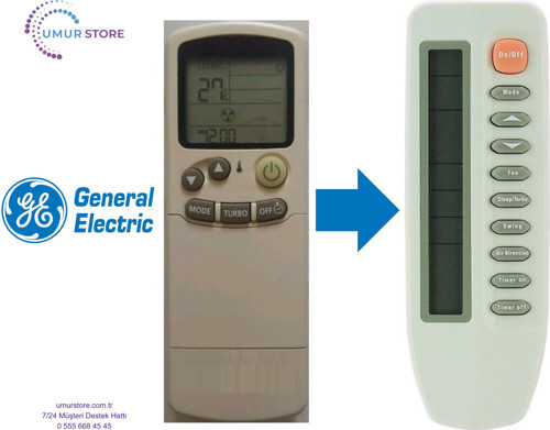 General Electric ARH-111 Eşdeğer Klima Kumandası