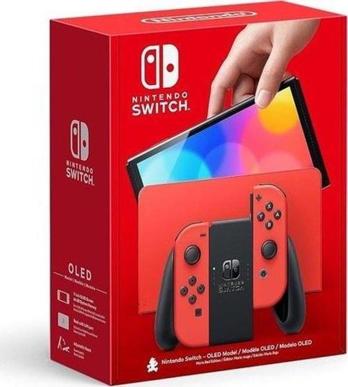 Switch Oled Mario Red Edition Oyun Konsolu