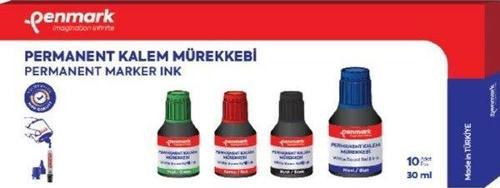 Permanent Marker Mürekkebi 30 Ml Mavi