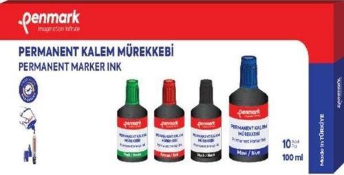 Permanent Marker Mürekkebi 100 Ml Mavi