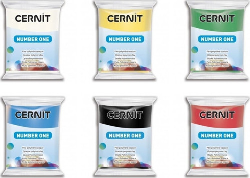 Number One Polimer Kil 56g 6'lı Set Ana Renkler