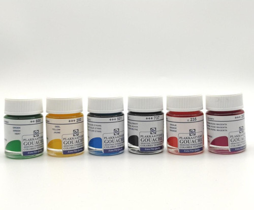 Talens Guaj Boya 16ml 6'LI SET