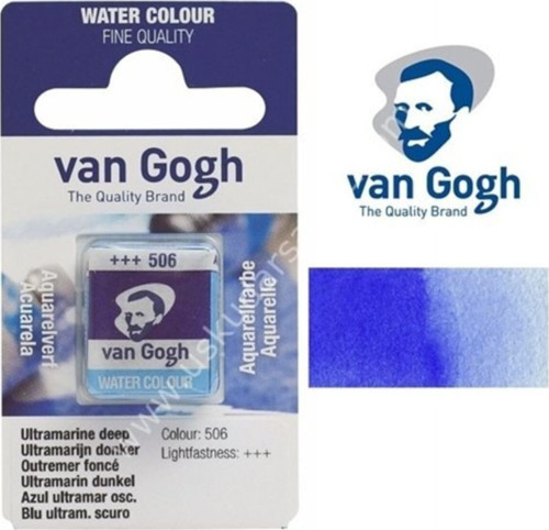 Van Gogh Tablet Suluboya 1/2 Ultramarine Deep- 506