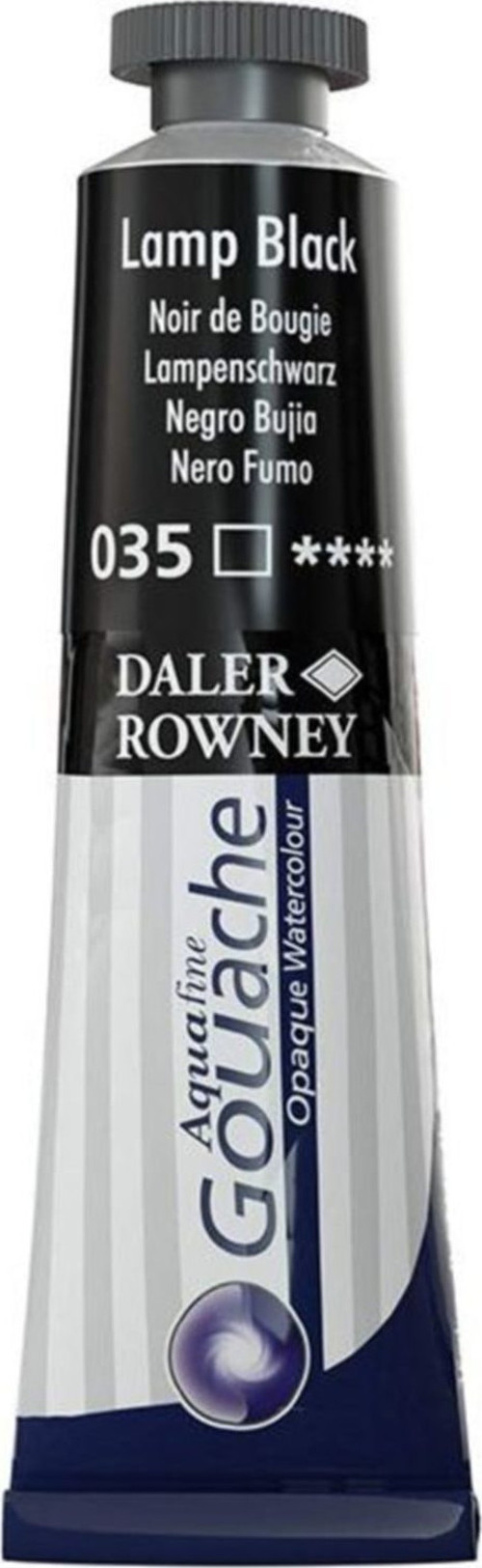Aquafine Opak Guaj Boya 15ml 035 Lamp Black