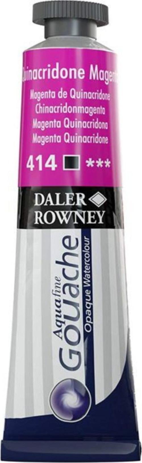 Aquafine Opak Guaj Boya 15ml 414 Quinacridone Magenta