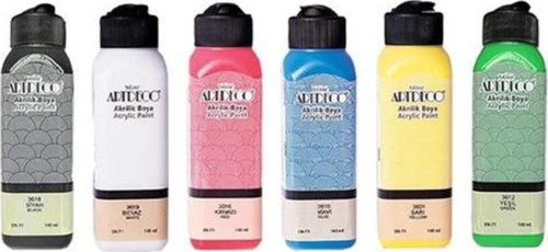 Akrilik Boya Seti 140 ml 6 Renk