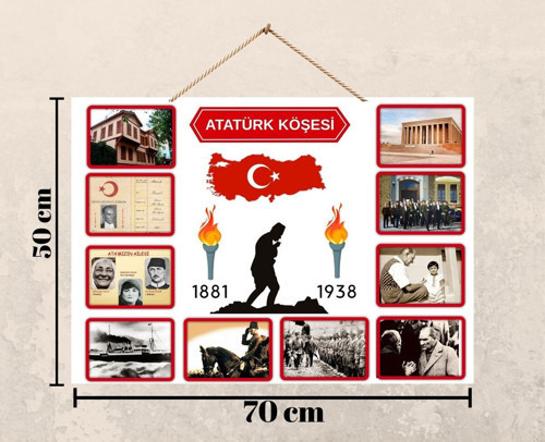 Ahşap Atatürk Köşesi