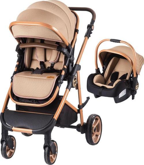 JOHNSON BC305 ZETA TRAVEL SISTEM BEBEK ARABASI KAHVERENGİ