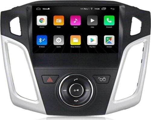 Ford Focus 3 2012-2014 Uyumlu Android 9.0 Multimedia Usb Bt Navigasyon Hd Kamerası Mevcuttur
