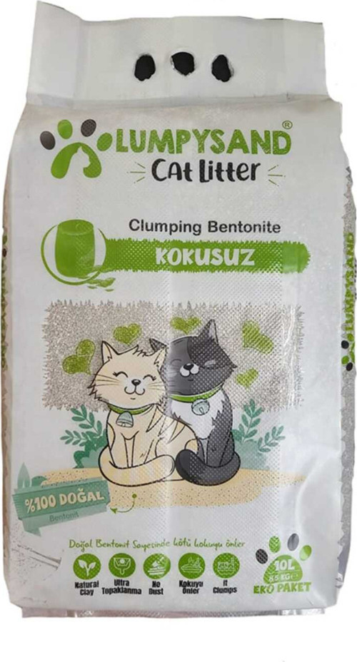 Grey-White Kokusuz İnce Taneli 10 Lt.