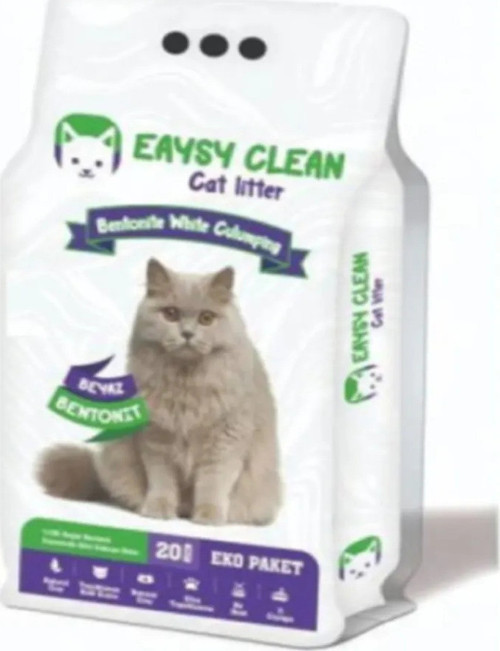 Mükemmel Kokusuz İnce Taneli Kedi Kumu 20 Lt.