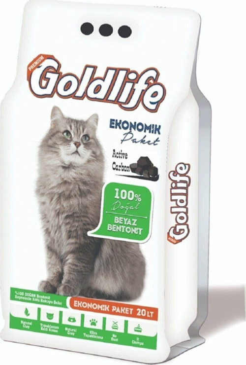 Ekonomik Paket Aktif Karbon Kedi Kumu 20 Lt