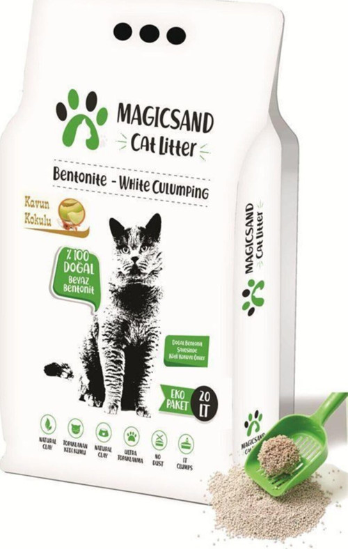 Cat Litter Kavun Kokulu Kedi Kumu 20 Lt Ince Taneli