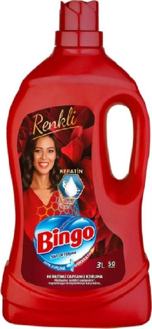 Renkli Matik Sıvı Deterjan 50 Yıkama 3 lt