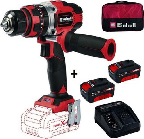 Te-Cd 18/48 Li-I Akülü Darbeli Vidalama + 2x4 Ah Starterkit + Bez Çanta