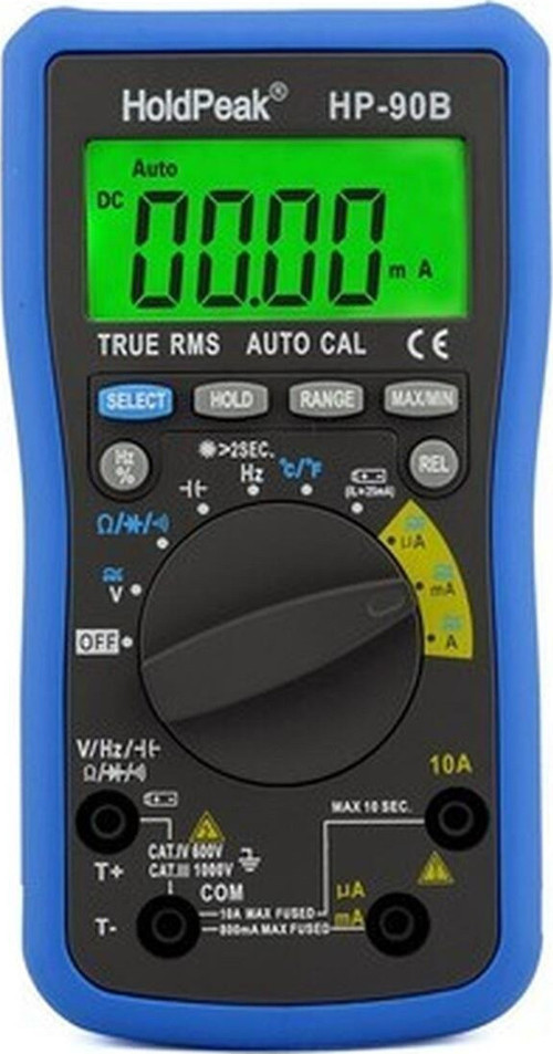 90B Otomatik Ölçü Aleti True RMS Multimetre