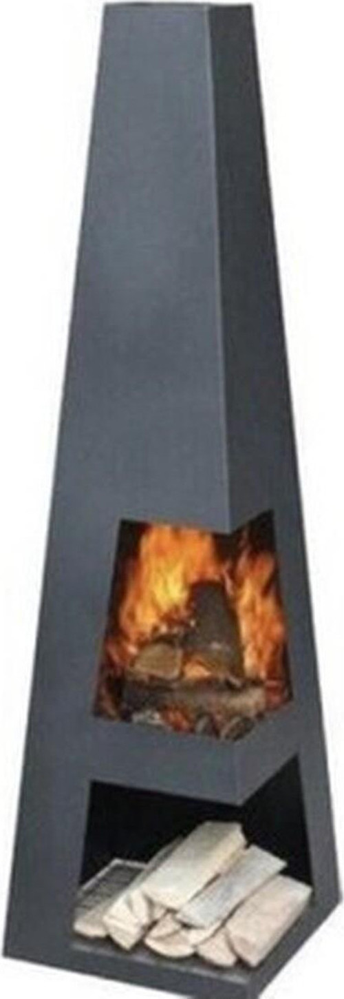 Piramit Bahçe Şömine / Mangal