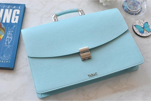 Deri Evrak Çantası- Turquaz - 232290