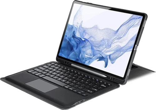 DUX DUCIS Galaxy Tab S8+ / S7+ / S7 FE İçin Ayrılabilir Bluetooth Klavye Touchpad - AKN9292-9918